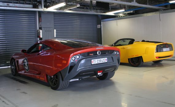 Test drive in Monza