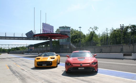 Test drive in Monza