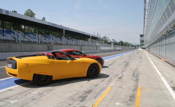 Test drive in Monza