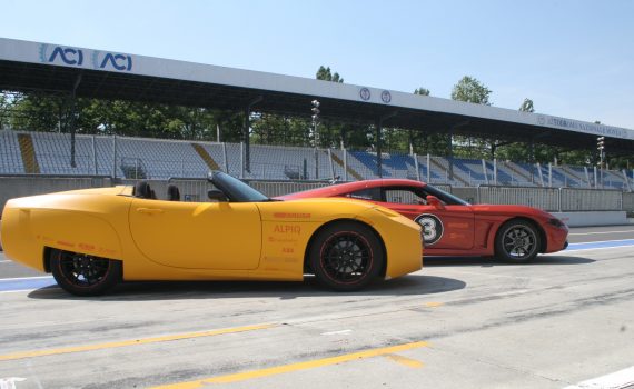 Test drive in Monza