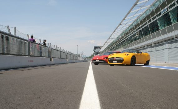 Test drive in Monza