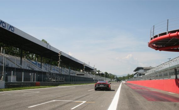 Test drive in Monza