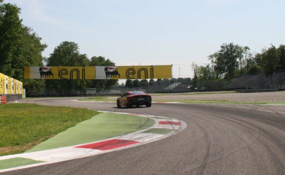 Test drive in Monza