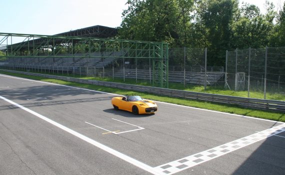 Test drive in Monza