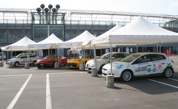 Test drive in Monza